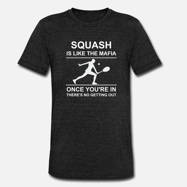 

squash is like mafia tennis gift t shirt men print short sleeve o neck normal crazy comical spring unique shirt