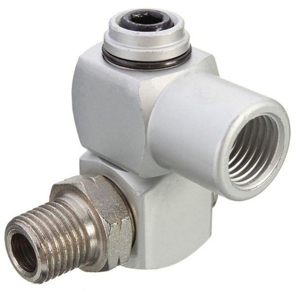 

1/4 pneumatic joint universal air connector aluminium alloy part 360 degree