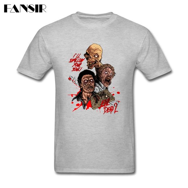

evil dead short sleeved t-shirts teenage cute tees shirt pure cotton round neck men t-shirt for group