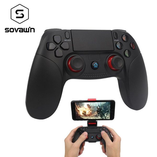 

cgjxssovawin wireless smartphone joystick gamepad android controller bluetooth control for ios and android pc smart tv with support t191227