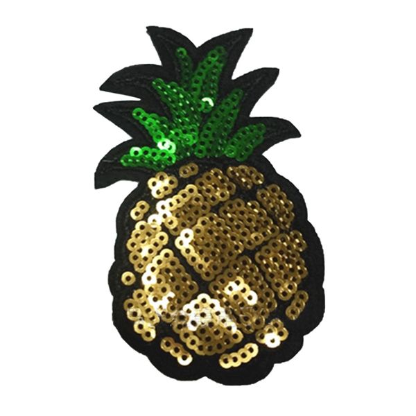 

with glue pineapple sequins sheets embroidered patches clothing accessories