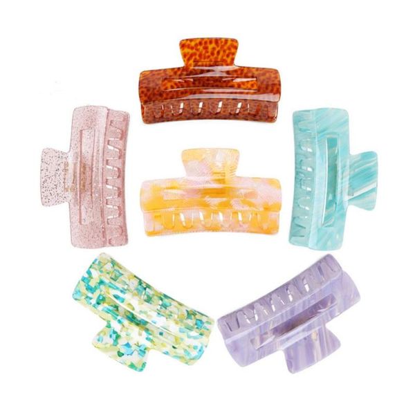 

cellulose acetate hair ornament - fashion hair claw for women girls accessories - hairwear jewelry for shower tiara, Golden;silver