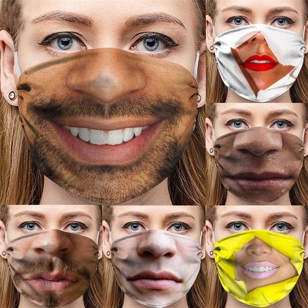 

многоразовая ткань маска пыл mascarilla моющегося респиратор ветрозащитных моды пыль предотвращение смешного рот женщина мужчина 4 5wsd d2