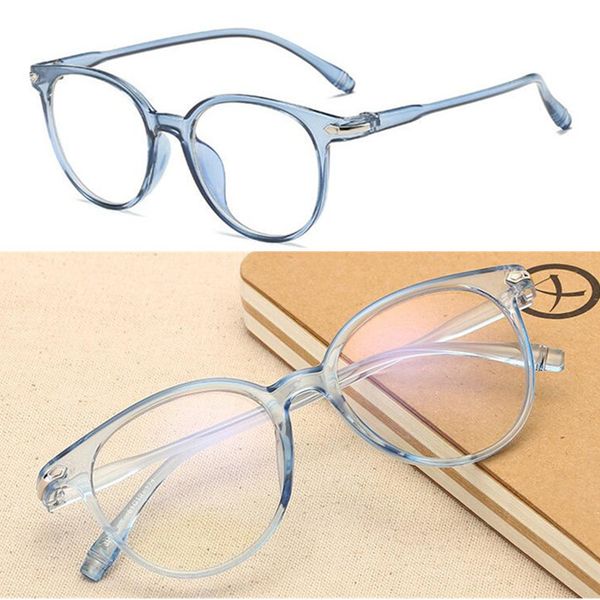 

vintage oversize oval eyeglass frames full rim glasses spectacles come with clear lenses myopia rx able, Black