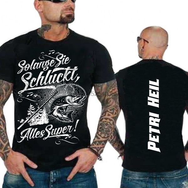 

t-shirt solange sie schluckt angler hobby angeln karpfen hecht fischen sprÃ¼che