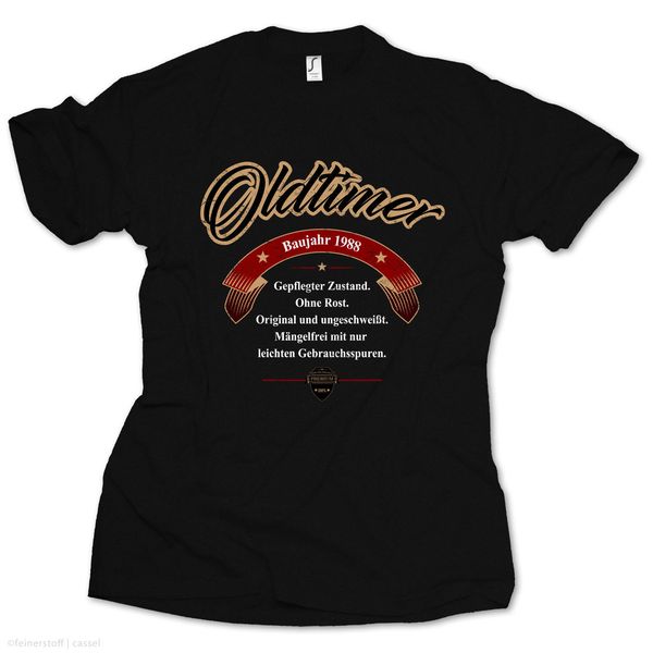 

2019 горячие продажи мода лето стиль vintage t-shirt возраст 1948 по 1988 год 30 - 70 лет день рождения подарок tee рубашки