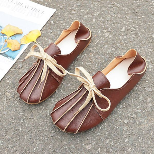 

fashion women's shoes 2020 autumn new fashion all-match one-step plus size flat women's shoes, Black