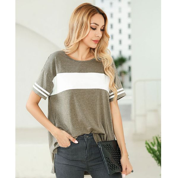 

yoga outfits fitness short sleeve women shirts sportswear running t sports womens t-shirt, White;red