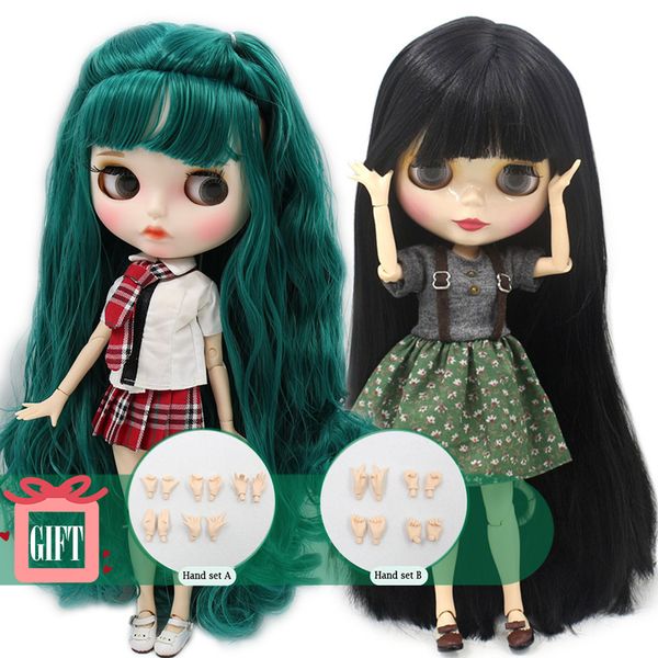 

icy blyth factory doll suitable for dress up by yourself diy change bjd toy special price lj200827