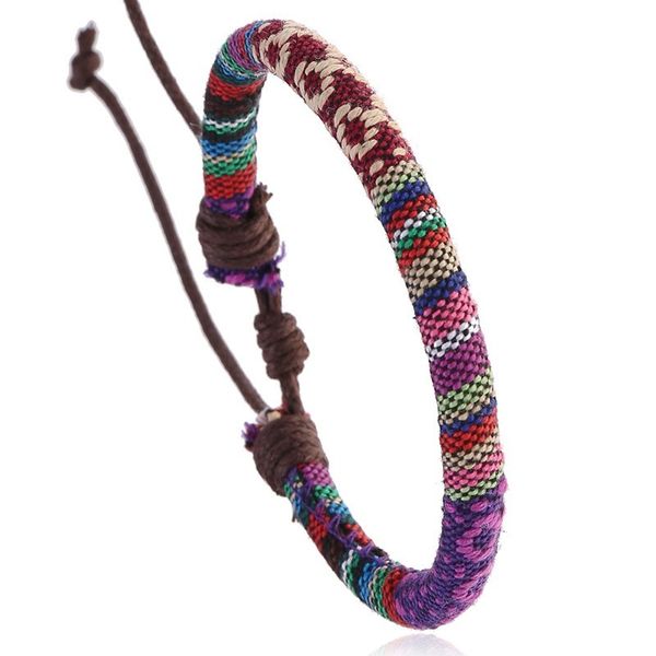 

cibocibo bohemia bracelet men simple woven bracelets for men retro women brand designer bracelet colorful hand rope gifts, Golden;silver