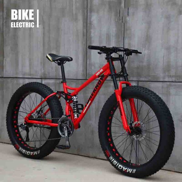

variable speed off-road beach snowmobile ultra wide 4.0 big tire mountain bike male and female bicycle students
