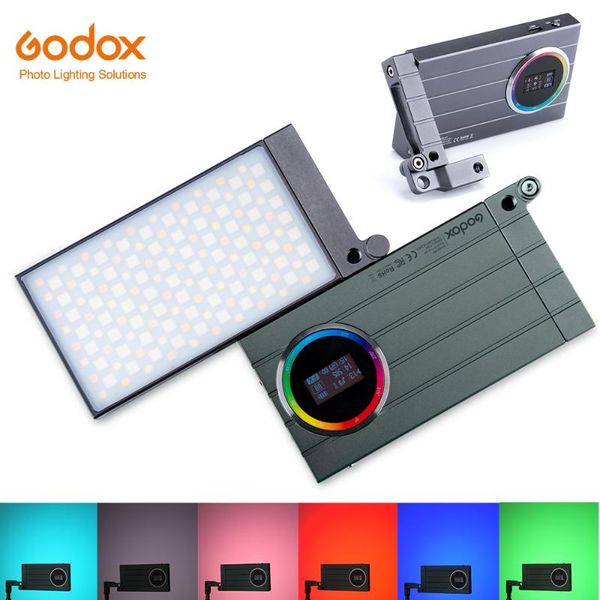 

flash heads godox m1 2500k-8500k full color rgb led light pocket aluminum alloy video creative multiple special effects function
