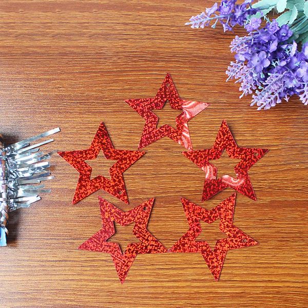 

80pcs balloon birthday balloon pendant wedding party homecoming decor star sequin ribbon rain pendant for balloon decor