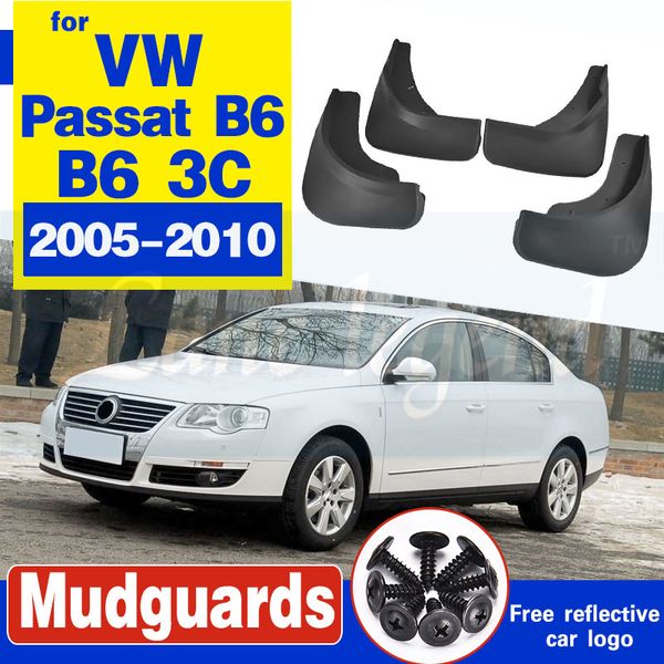 

set mud flaps for vw passat b6 3c 2005-2010 sedan mudflaps splash guards mud flap mudguards fender 2006 2007 2008 2009 2010
