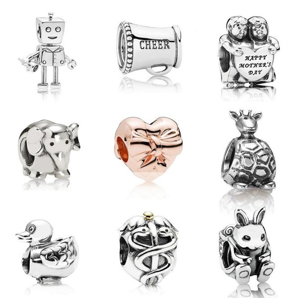 

new 100% 925 sterling silver bead 797819 791125 791517 790480 787303 790274 790955 791042 791121, Black