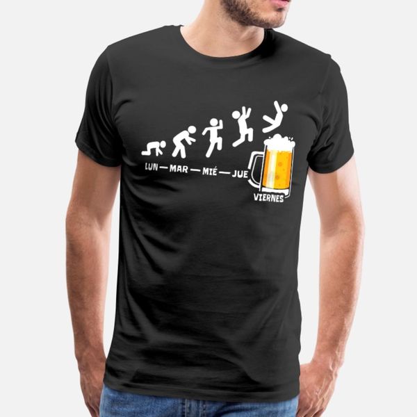 

cerveza viernes fin de semana fiesta regalo bebida t shirt men printed tee shirt s-3xl family sunlight humor summer style normal shirt
