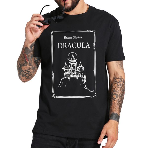 

dracula t shirt bram stoker 1897 gothic horror tshirt pure cotton cloth short sleeve basic camiseta