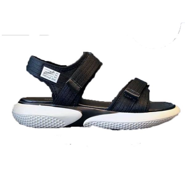 

2020 summer fairyland style new all-around flat bottomed sports shoes in summer sandals with thick soles, Black
