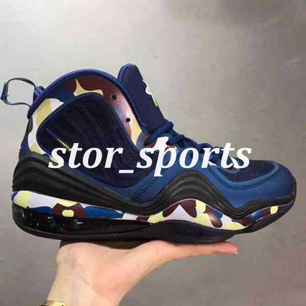 Penny Hardaway 5 5S Invisibility Cloak V Shoe Mens Basketball Shoes Green Blue OG Camo Sport 