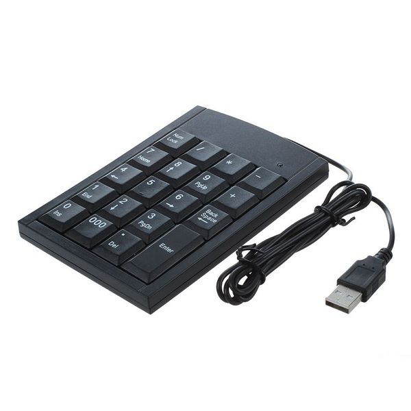

mini black usb numeric keyboard keypad for lappc computer #8