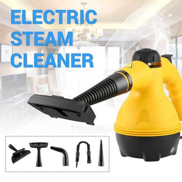 

pro eu plug multi purpose electric steam cleaner portable handheld steamer household cleaner attachments kitchen brush tool