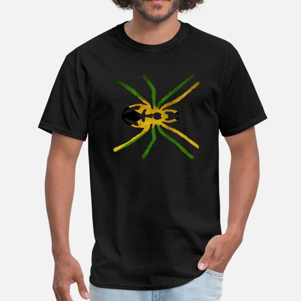 

jamaica spider flag t shirt men printed tee shirt s-3xl original famous breathable summer style standard shirt