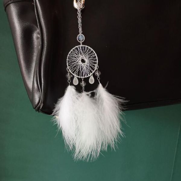 

new dreamcatcher home pendant creative gifts feather dream catcher car decoration car accessories