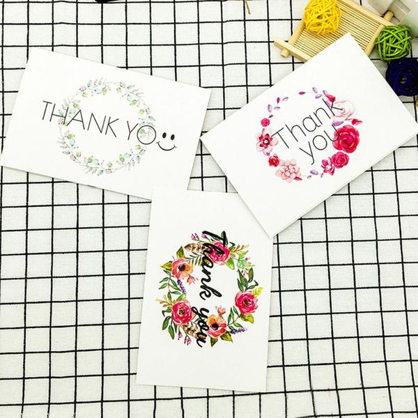 

greeting cards thank you and envelopes 48pcs floral blank note for all occasions party supplies fh5