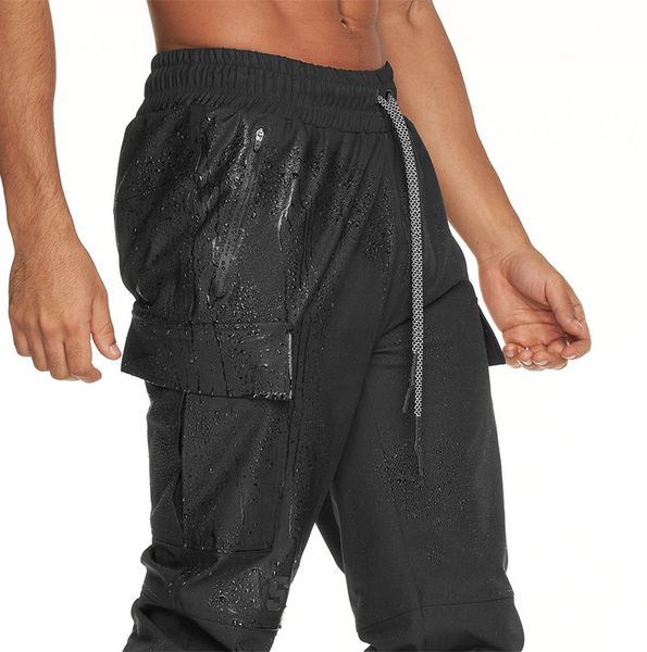 

male pants quick sport new asrv dry sports running loose mens m-3xl breathable size long pants casual printing gjlvb, Black