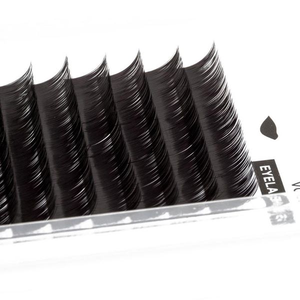 

false eyelashes [0.12/15/0.20 b/c/d 8-15mm] super soft cashmere flat lash eyelash extension semi permanent seashine