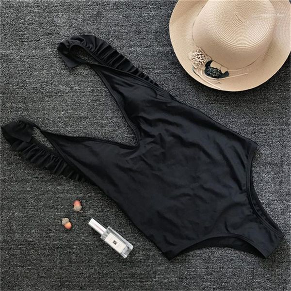 

piece купальники sexy цветочные печати и pure color ladies способа бикини купальный высокой талией женская одежда one, White;black