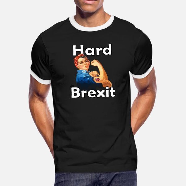 

hard brexit england t shirt men design short sleeve o-neck cool gift funny casual spring trend shirt