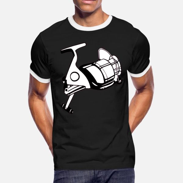 

spinner reel t shirt men printed short sleeve o-neck trend sunlight casual summer style cool shirt