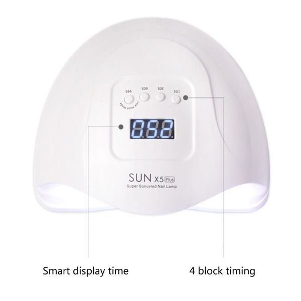 

80w professional uv led nail polish dryer lamp gel curing light dry machine gxmc