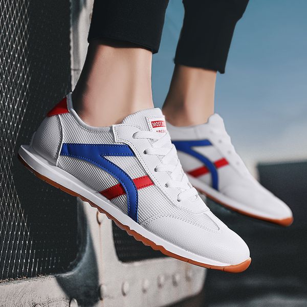 

2020 men professional jogger sneakers wearable trainning shoes chaussure fashion canvas mesh tiger gel walk shoes