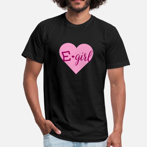 

egirl сердце soft подростка эстетическая подарков футболка мужчины printed с коротким рукавом вокруг шеи trend сыпучие смешной повседневный