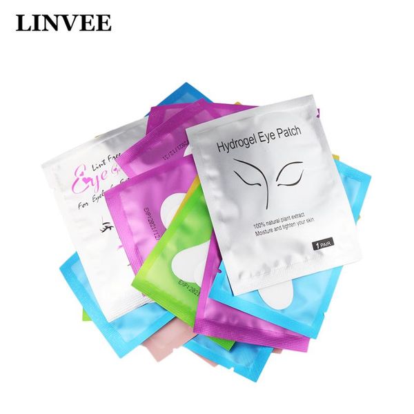 

under eye pads 100 pairs eyelash extension gel lint patches and 100pcs eyelash cleaning brush professional makeup brush set