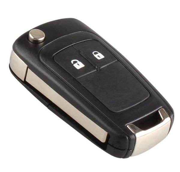 

2-button remote control key blank shell case for vauxhall opel astra holden, Silver