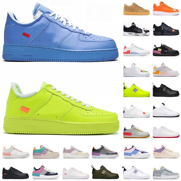 

mca university blue utility volt orange sapphire n354 just it low casual shoes womens mens trainers skateboard shoes sup white black 36-45, White;red