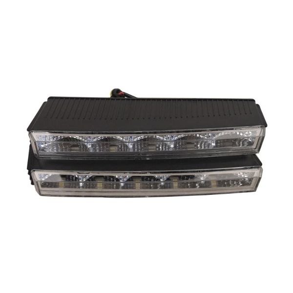 

2pcs universal car daytime running lights led drl daylight kit head lamp light