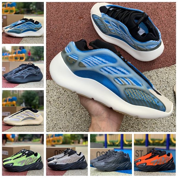 

new 700 azareth glowing in the dark running shoes mnvns mens trainers v3 azael alvah kanye west 3m reflective women sport sneakers