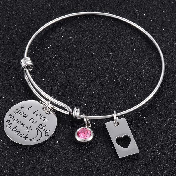 

2020 new stainless steel bracelet men and women fashion jewelry, Black