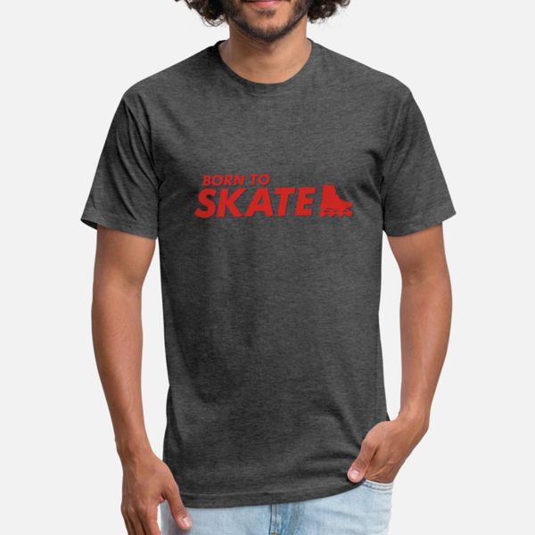 

inline skates t shirt men gift cotton size s-3xl family gift comical summer style pictures shirt