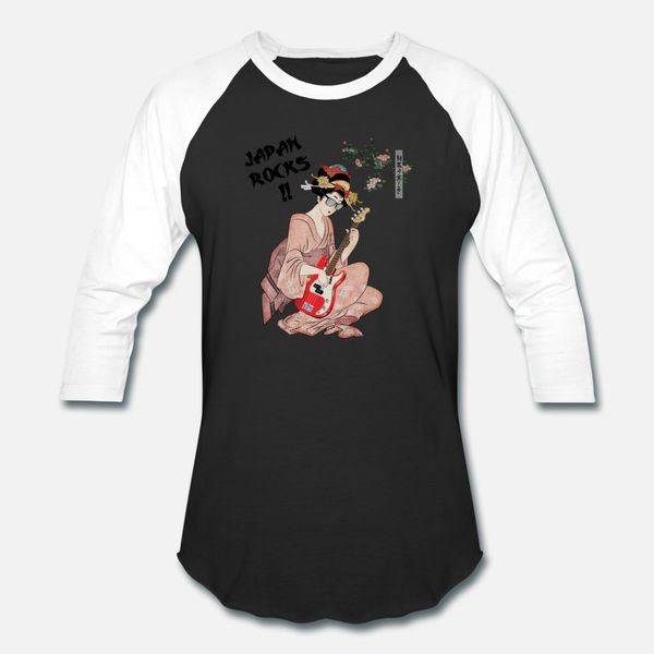 

geisha japan rocks t shirt men designs short sleeve s-xxxl slim crazy breathable summer style natural shirt