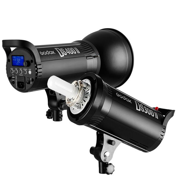 

godox ds300ii 300ws / ds400ii 400ws 2.4g studio p flash light lighting strobe 300w/400w lamp head with bowens reflector dish