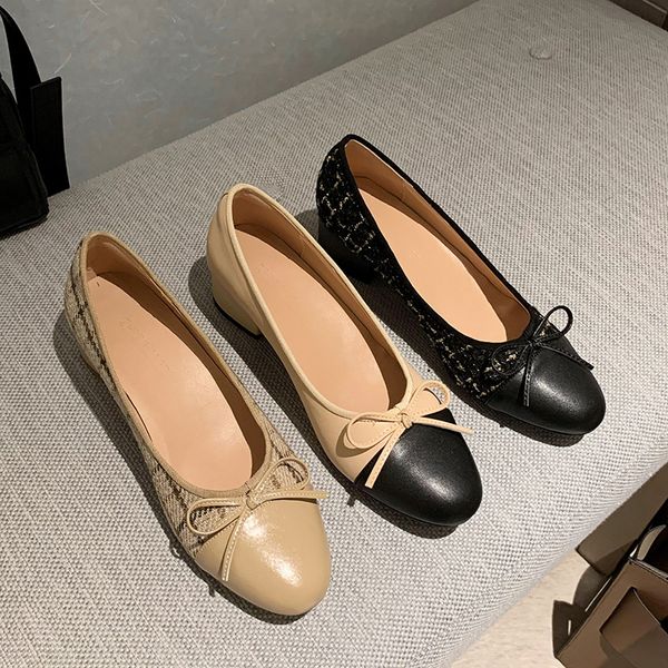 

2020 new fashion pump shoe woman stitching square heel women high heels female bow shallow mouth work shoes wedding shoes bridal, Black