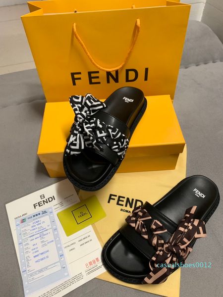 

designer sandals luxury cat tiger bee print soft leather rubber men women sandals slipper size 35-45 with box c12, Black