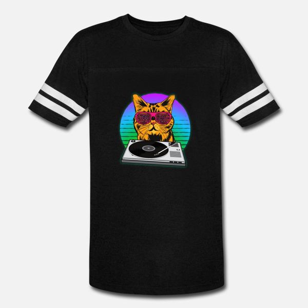 

rainbow music cat t shirt men famous 100% cotton s-xxxl solid color famous comfortable spring autumn natural shirt