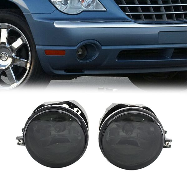 

smoke tinted fog light bumper lamp for dodge challenger/charger 2005-2010