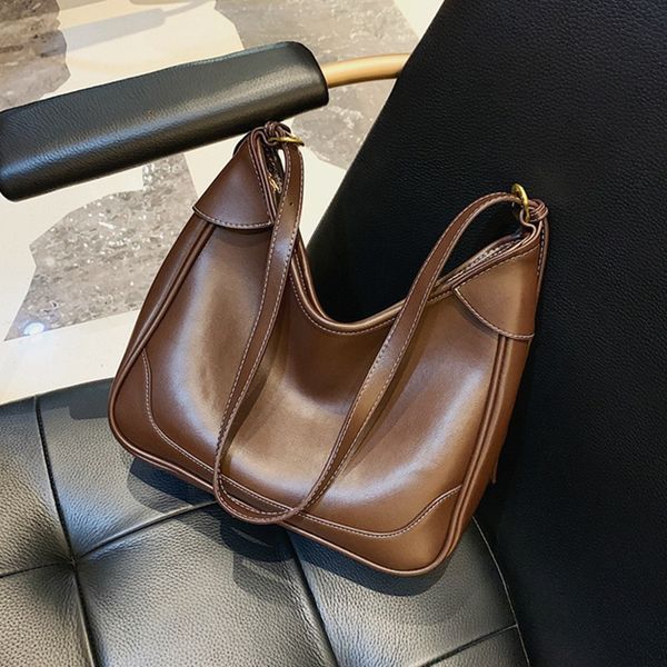 

vintage luxury design hobos women shoulder crossbody bags 2020 new fashion handbags ladies messenger bags totes female purses